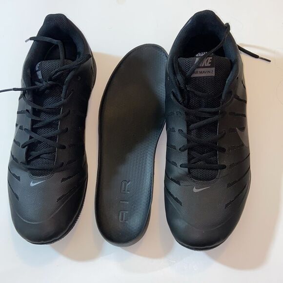Nike Air Mavin 2 Sneakers Black and Silver Running Sneakers Men’s Shoes Size 15 - Picture 12 of 12
